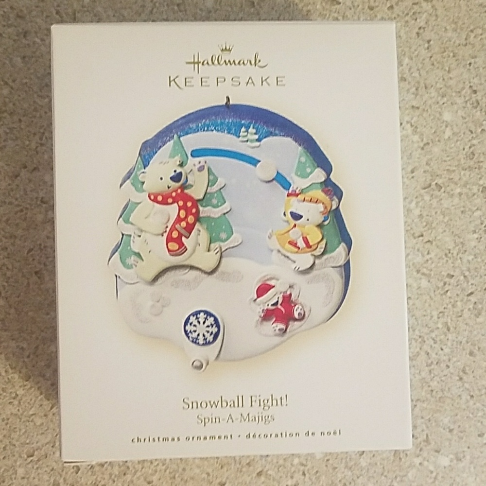 Christmas hallmark ornament